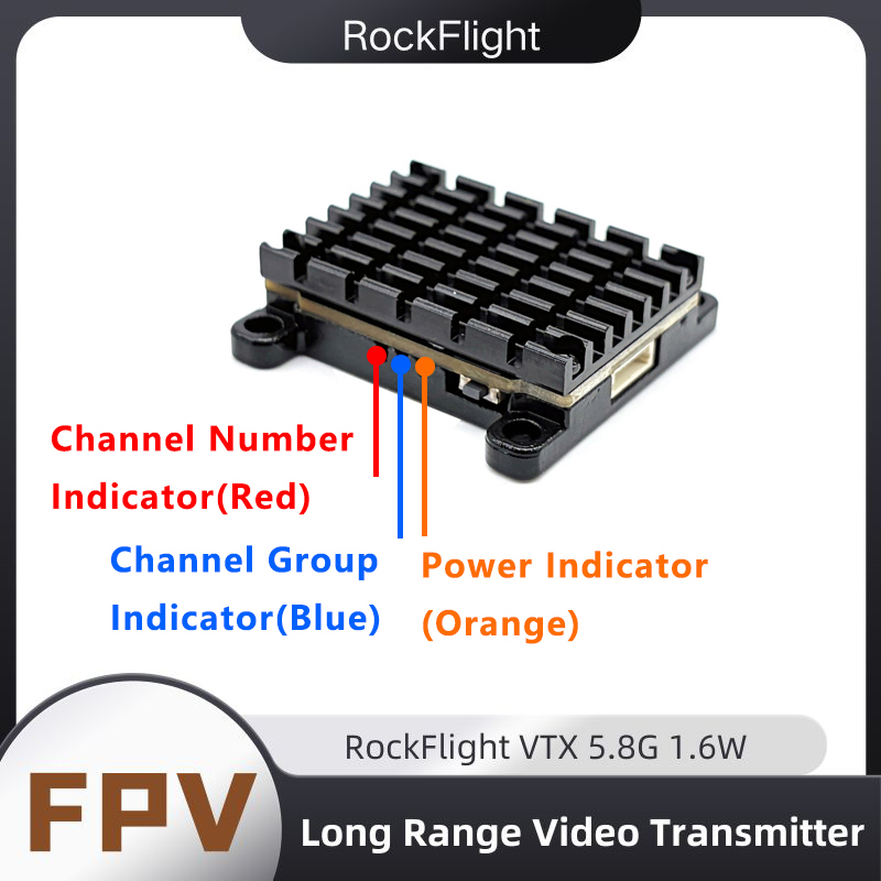 RockFlight TX663 VTX 5.8G 48CH - Drone Racing Frame incelemesi ve fiyatı