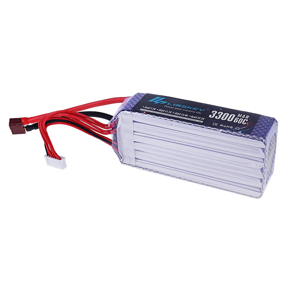 Yepyeni 3300mah 22.2V 60C 6S L - Drone Racing Battery incelemesi ve fiyatı