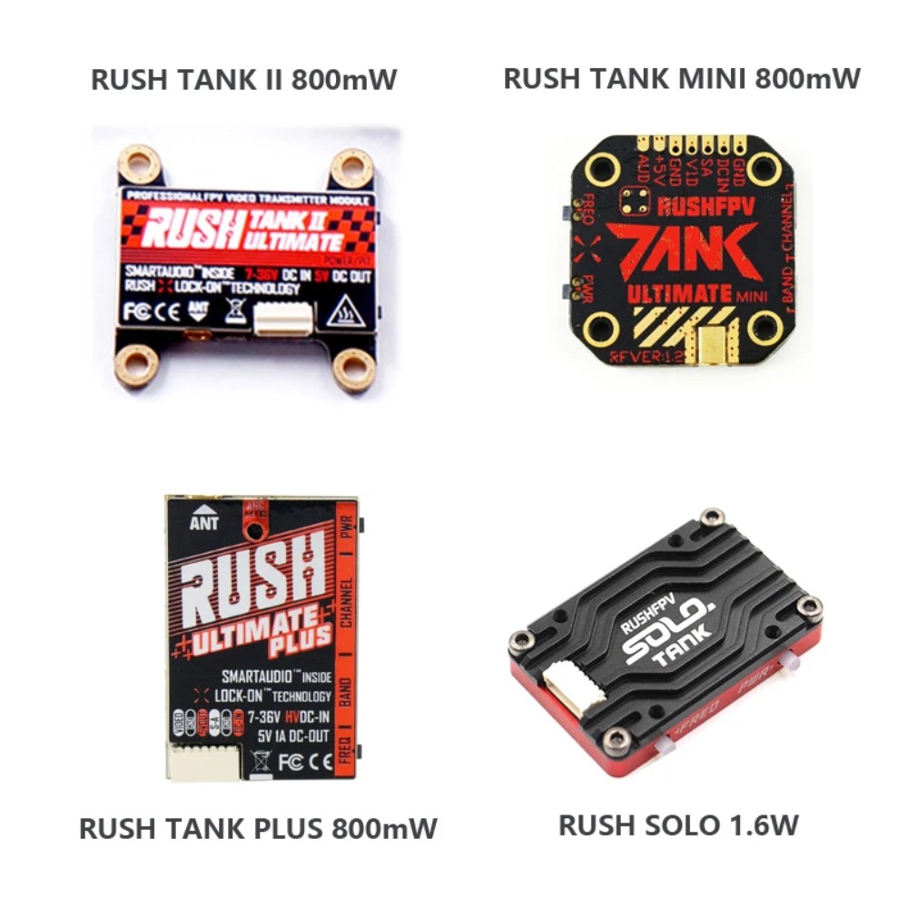 RUSH TANK Ultimate II/Mini/PLU - Drone Racing Frame incelemesi ve fiyatı